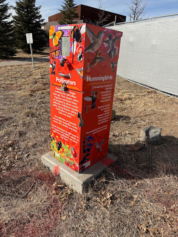 Utility Wrap - Pollinator (Sulphur Gulch Trail behind PACE)