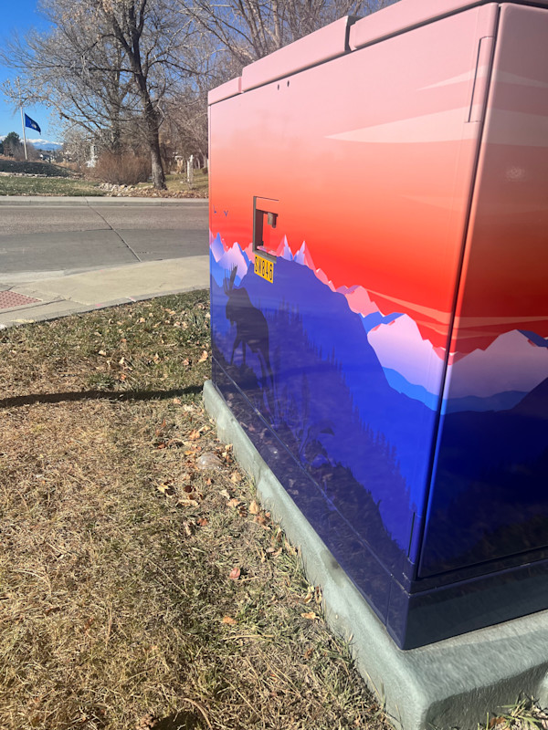 Utility Wrap - Moose (NE Corner of S. Crossroads Dr. and Mainstreet)