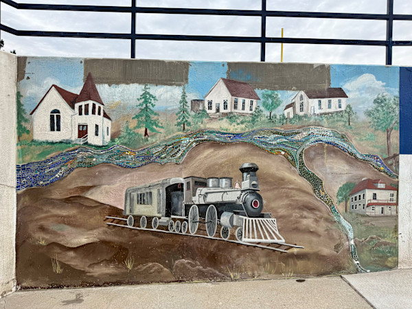 Parker History Mural by Parker Artists Guild (PAG)
