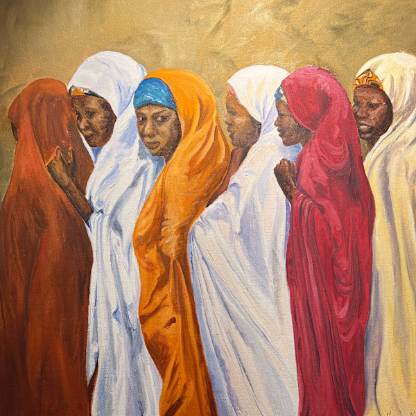 In Line to Vote by Honor Haase