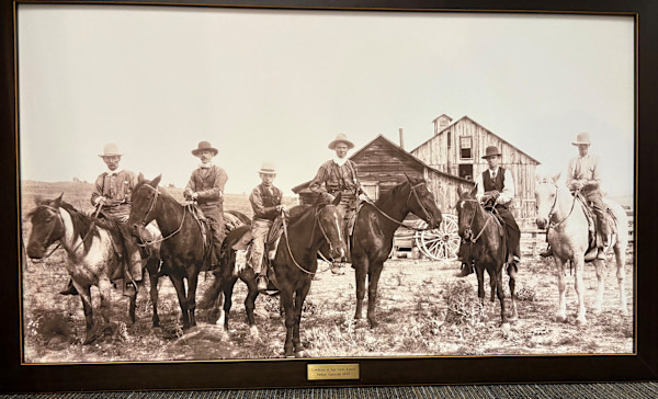 Cowboys at San Carlo Ranch, 1890