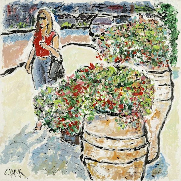 Jeans and Flowers by Gary Clark