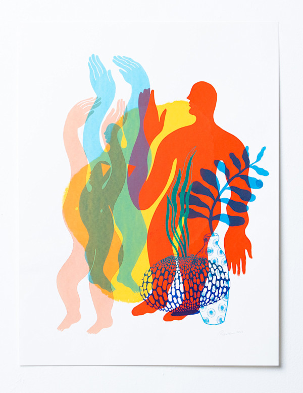 CDMX Screenprint 4 by Rose Jaffe