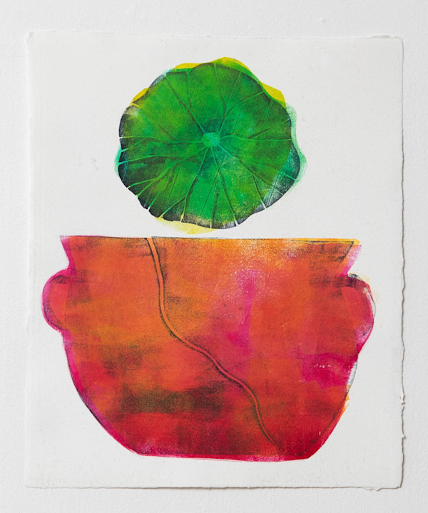 Floating Nasturtium by Rose Jaffe, Image 1.