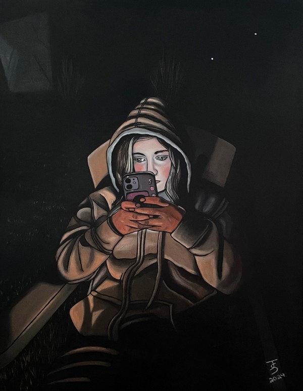 Enjoying Outdoors by Joanne Stowell Artwork