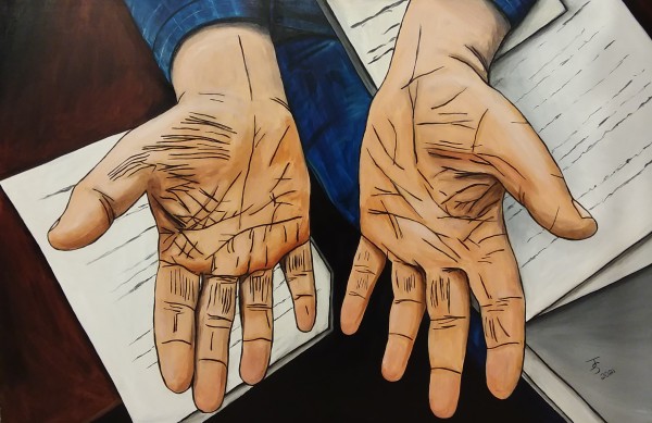 Working Hands by Joanne Stowell Artwork