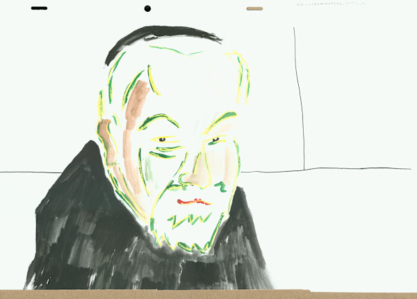 010-intro_010Head_(Portrait of Arnold Jacob Wolf) by Sarah Jane Lapp