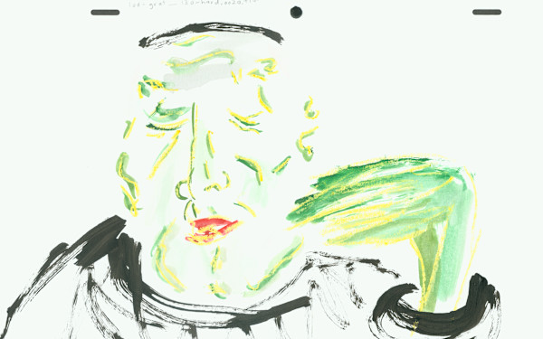 100-grat_130hard Face with hand by Sarah Jane Lapp