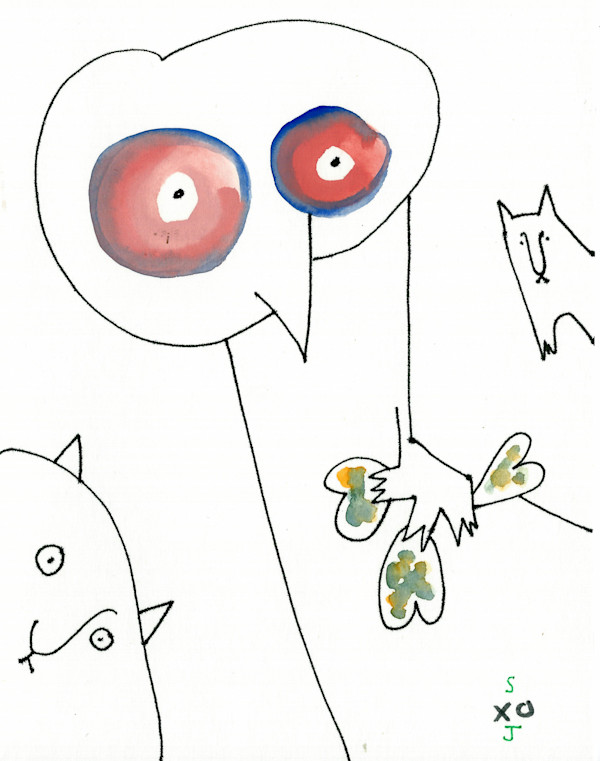 Bird Cat by Sarah Jane Lapp