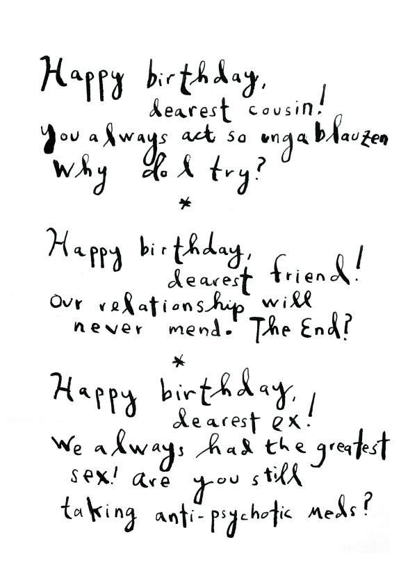 Card Birthday Quandary by Sarah Jane Lapp