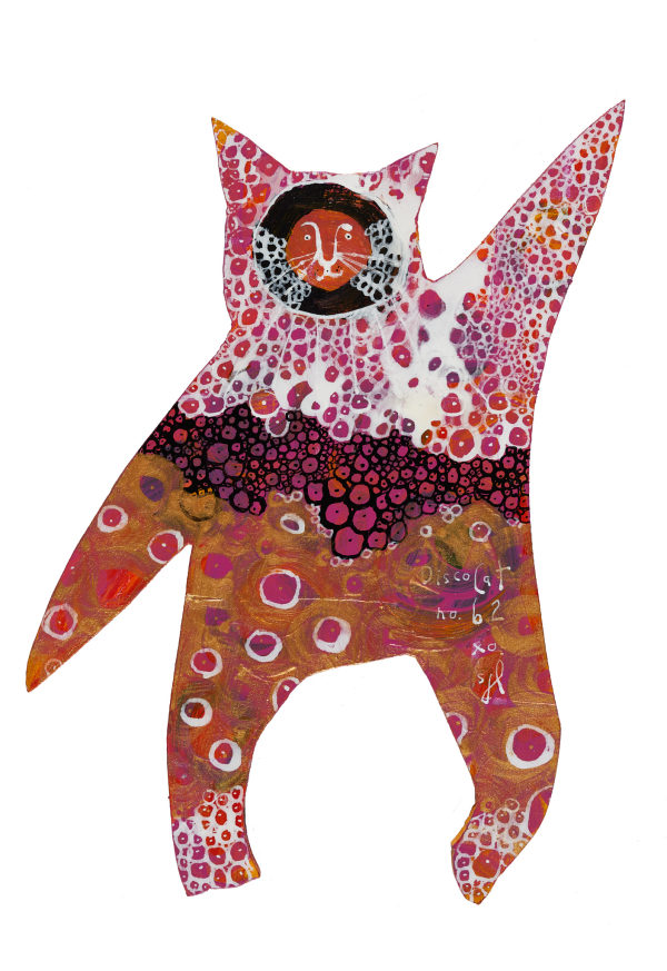 Disco Cat (Fancy) by Sarah Jane Lapp