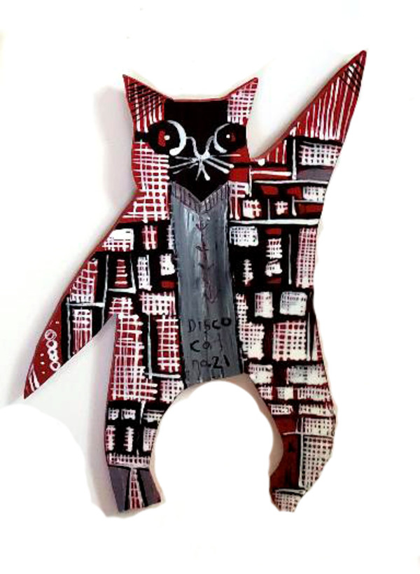 Disco Cat (Scarcatti) by Sarah Jane Lapp