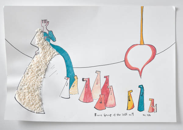 Focus Group of the Self no. 4 with Tapioca Fashion by Sarah Jane Lapp