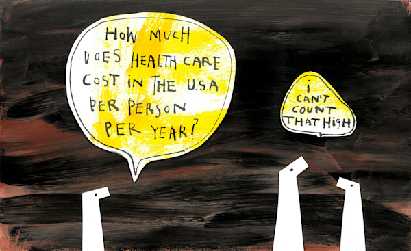 How Much Does HealthCare Cost by Sarah Jane Lapp, Image 1.