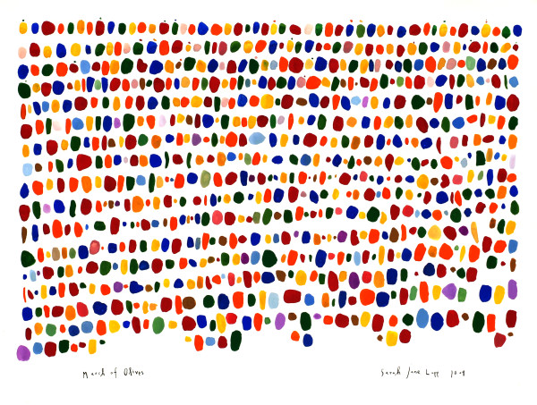 March of Olives by Sarah Jane Lapp