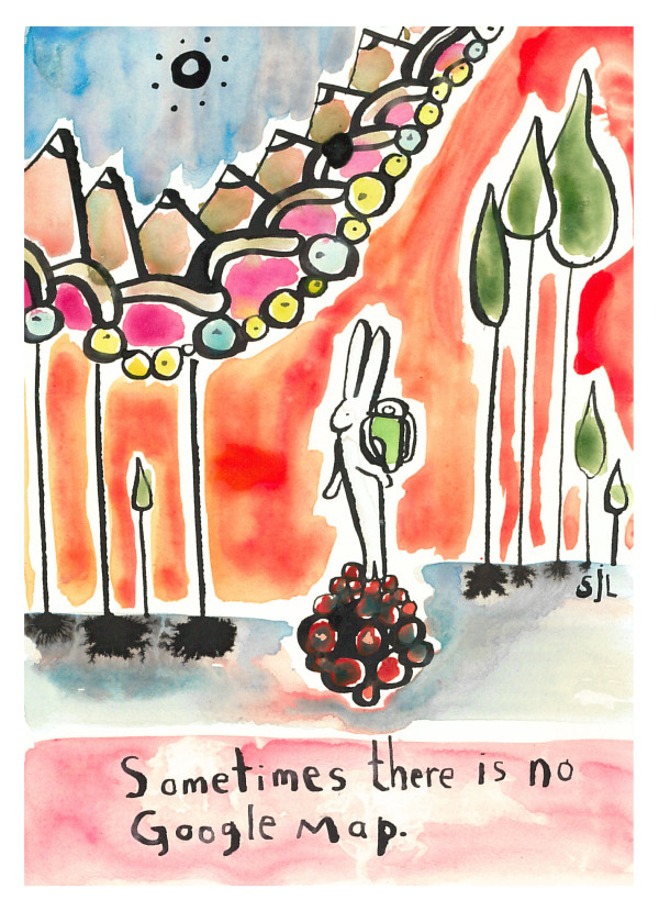 No Google Map by Sarah Jane Lapp