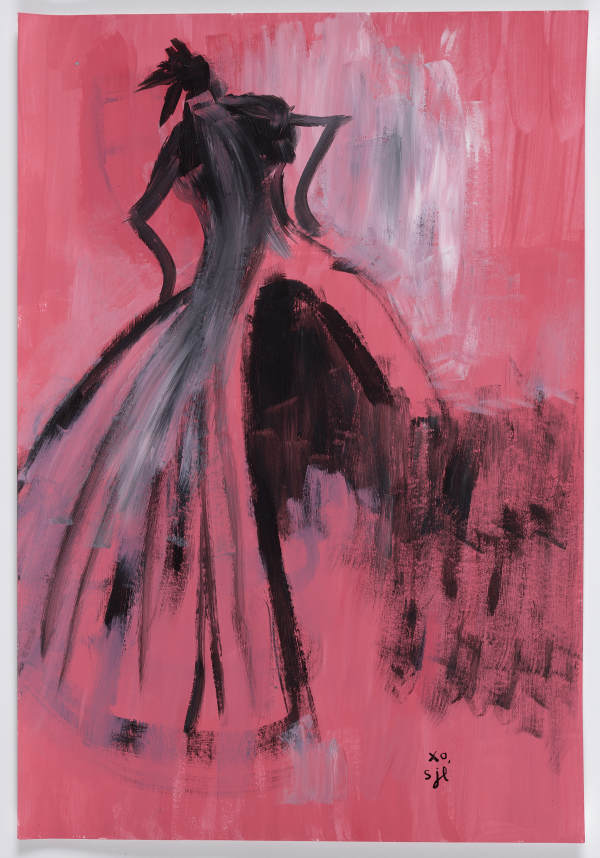 Very Pink (Cave dress) by Sarah Jane Lapp