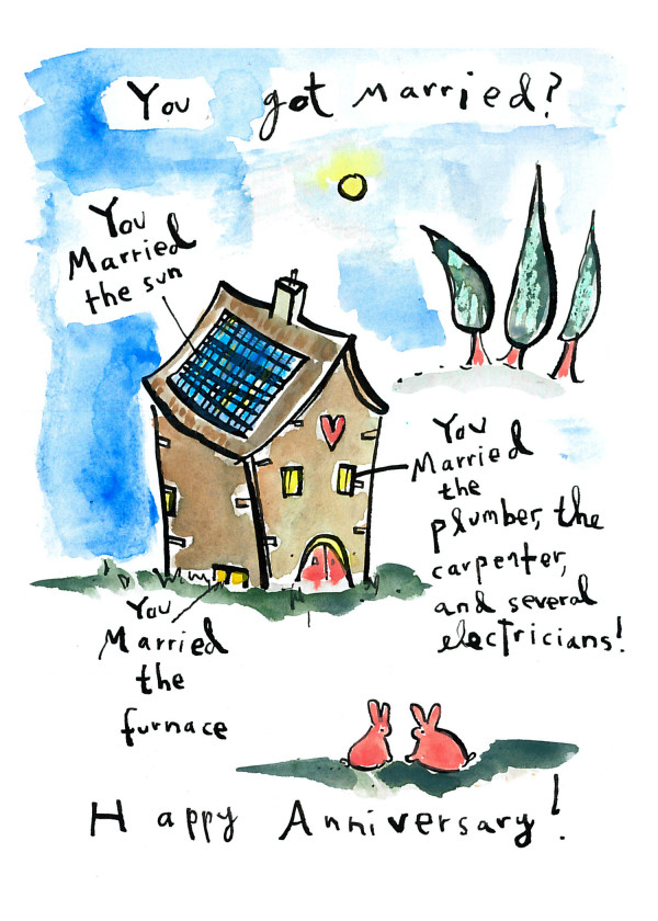 You Married the Sun (Happy Anniversary) by Sarah Jane Lapp