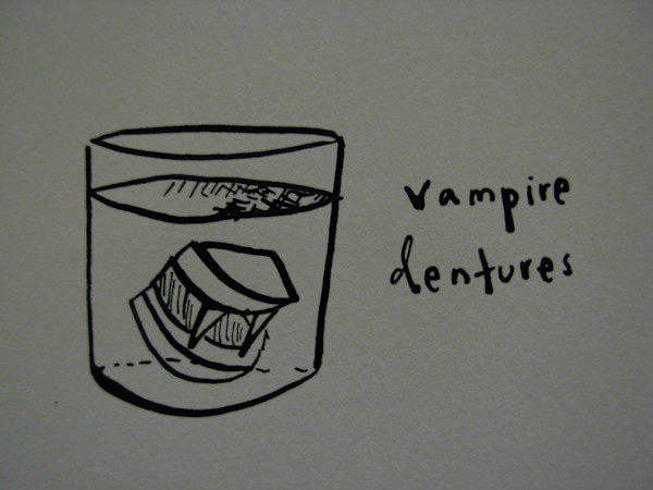 Vampire Dentures by Sarah Jane Lapp