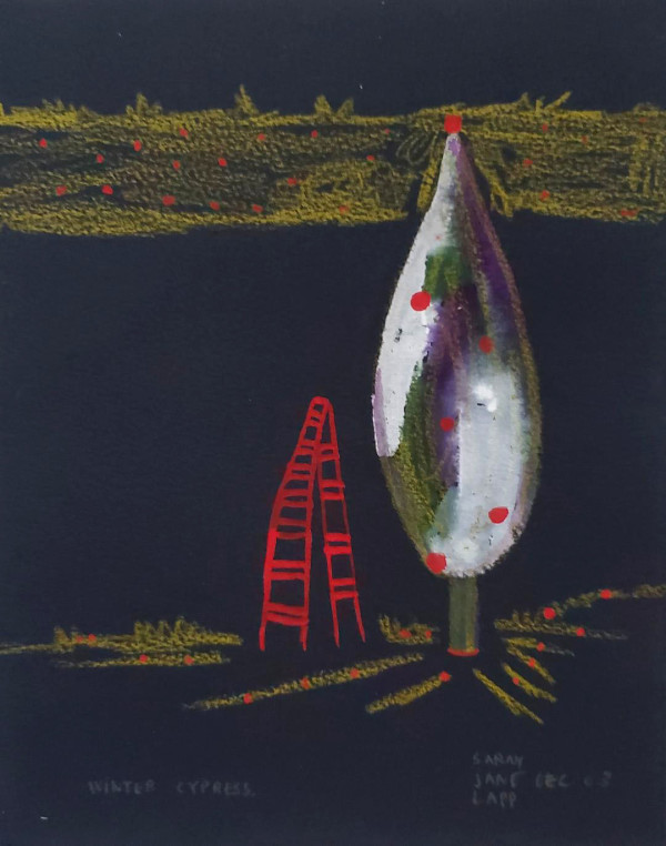 Winter Cypress by Sarah Jane Lapp