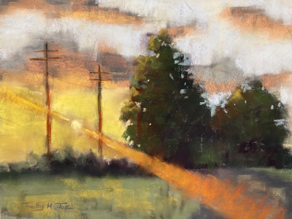 Sunrise on Highway 25 by Timothy M. Joe