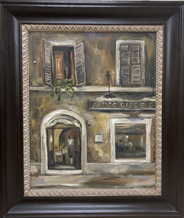 Antico Cafee Greco Rome by Carole Foret