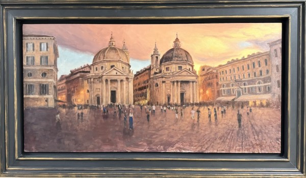Sunset in Rome: 2017 by Julia Anne Adams