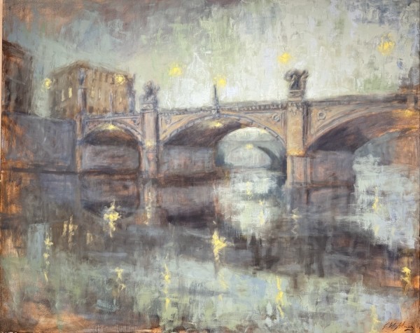 Bridge in Rome: 2018 by Julia Anne Adams