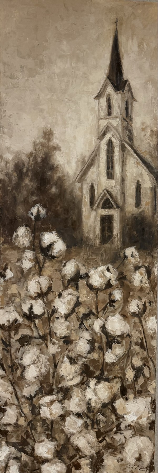 Church and Cotton:2021 by Julia Anne Adams