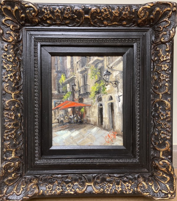 Paraguas Rojos Barcelona by Carole Foret