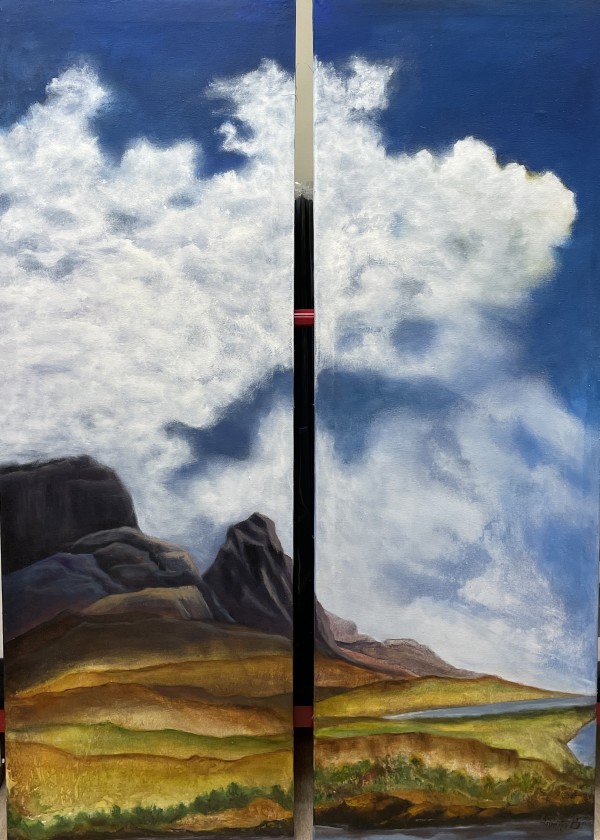 Rolling Clouds by Amita Bhakta