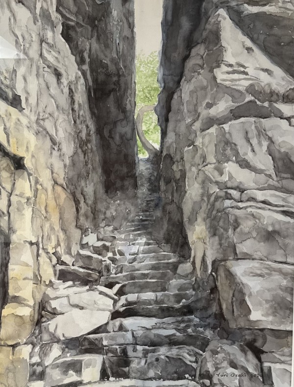 Stone Door by Yuri Ozaki
