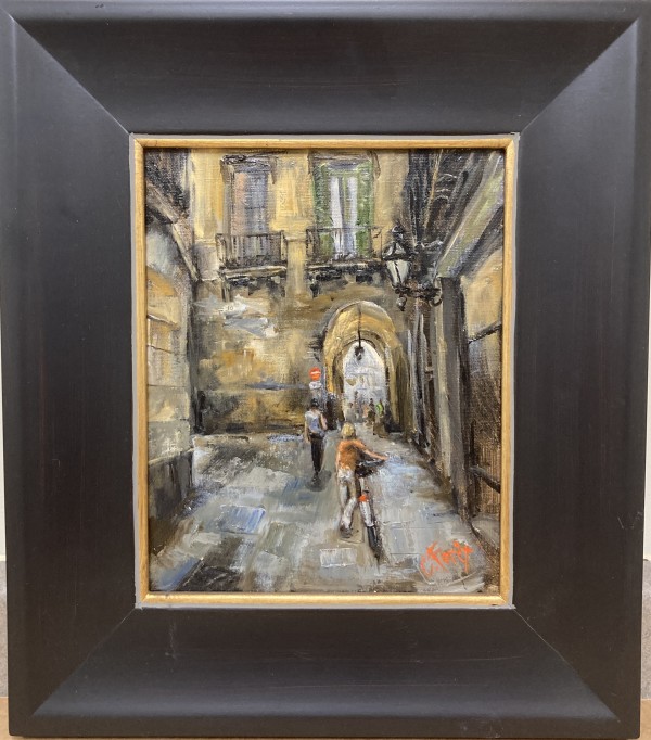 Through the Arch Barcelona by Carole Foret