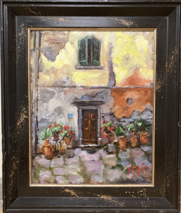 Tuscan Door by Carole Foret