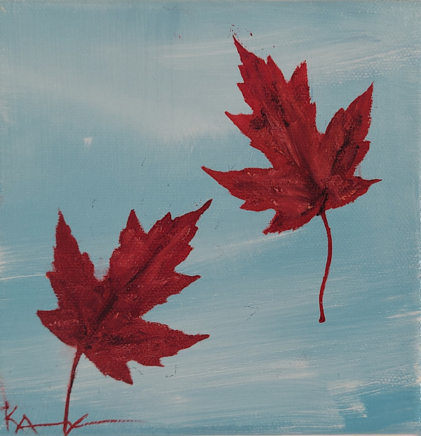 Red Leaf Duet by Kent Alexander