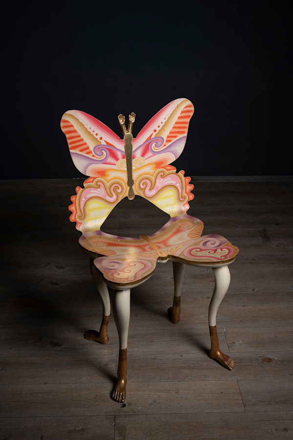 Silla Mariposa 2 (Recámara Portanova) by Pedro Friedeberg, Image 2.