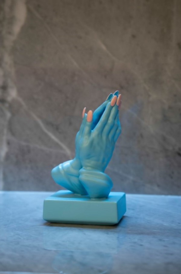 Prayer in Blue by Pia Dehne
