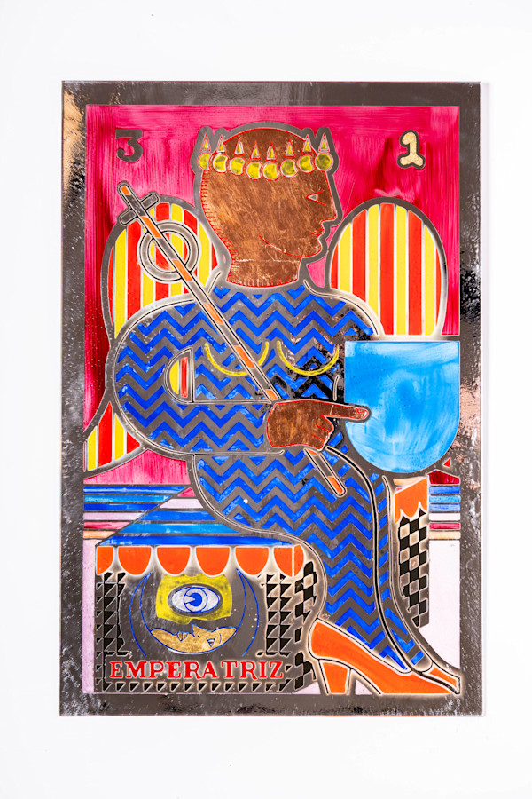 3 emperatriz, tarot rojo by Pedro Friedeberg, Image 3.