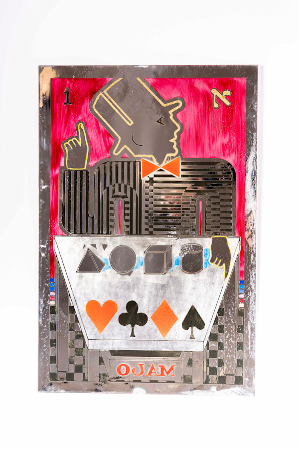 1 majo, tarot rojo by Pedro Friedeberg, Image 3.