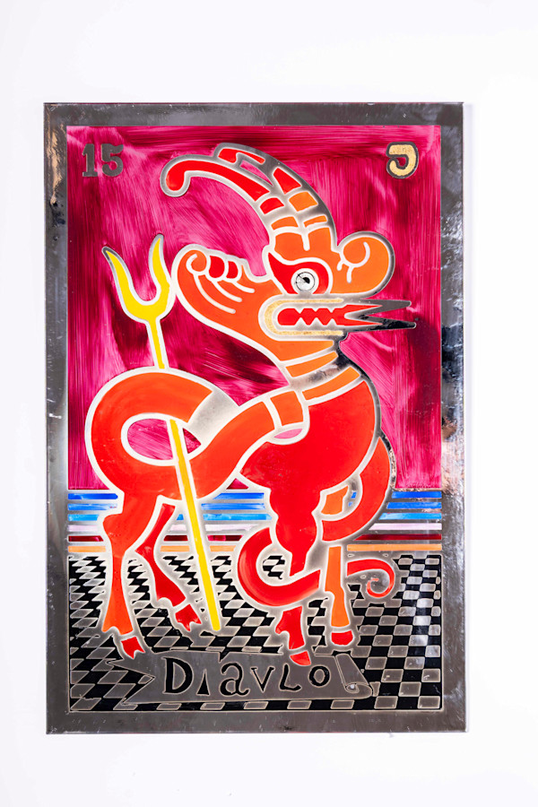 15 diavlo, tarot rojo by Pedro Friedeberg, Image 3.