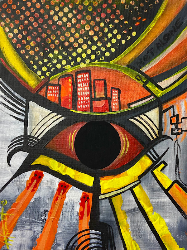 Not alone #19 by Anna Trimmel