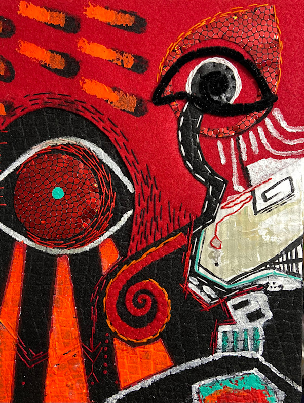 Threaded eye #24 by Anna Trimmel