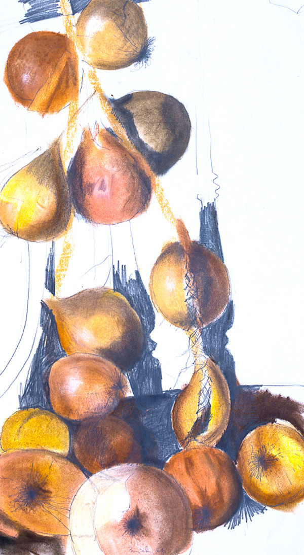 "String of Onions" by Ed Buziak