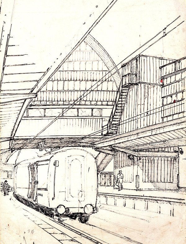 "Railway Station" by Ed Buziak