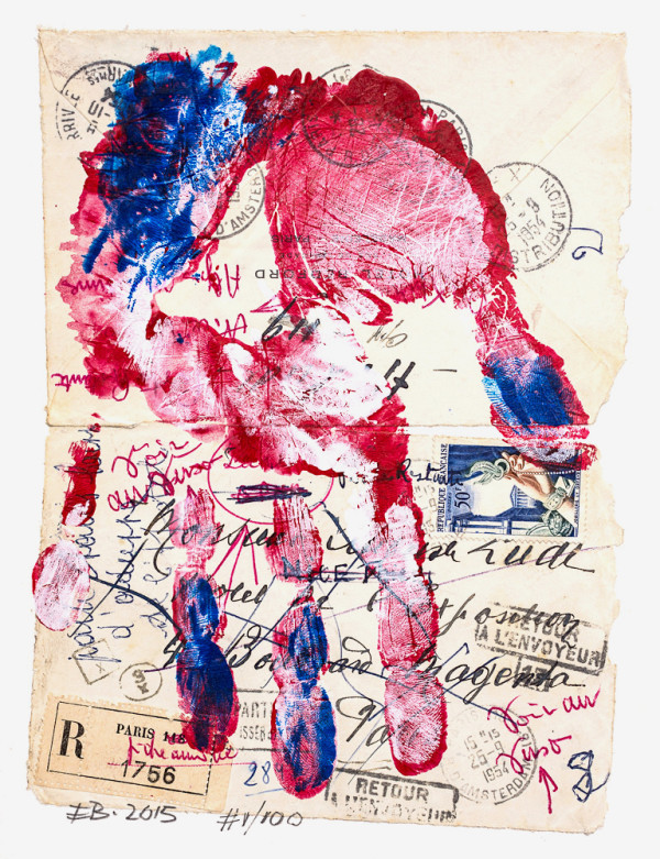 "Hand Print #1" by Ed Buziak