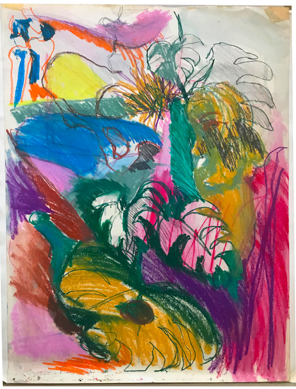 Tropical Leaves Fantasia I by Lois Bender, Image 1.