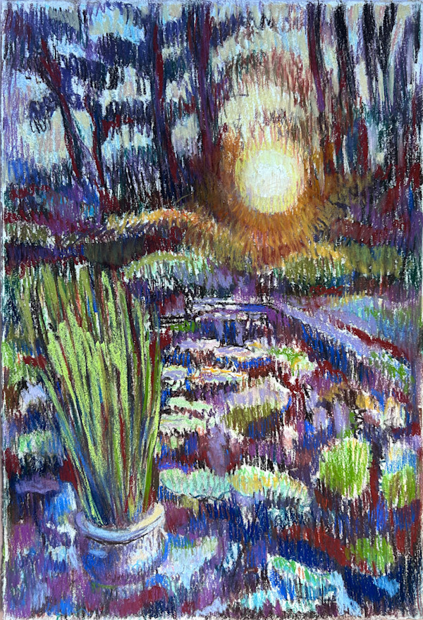 Sunset's Golden Stillness by Lois Bender, Image 1.