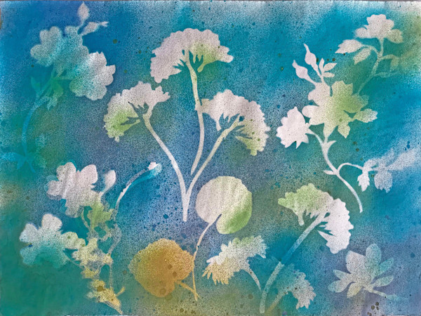 Night Flowers IV Garden by Lois Bender, Image 1.