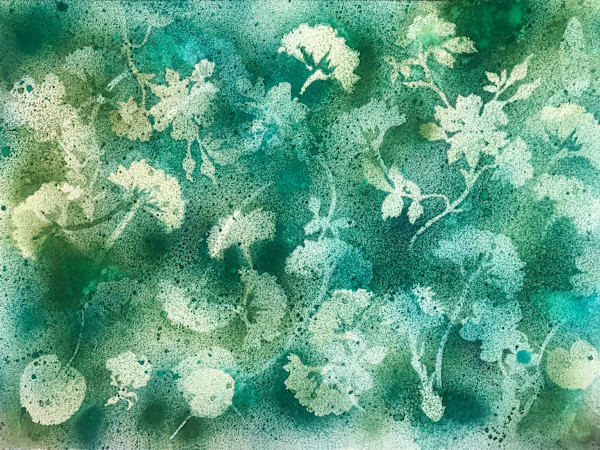 Night Flowers VI Garden by Lois Bender, Image 1.