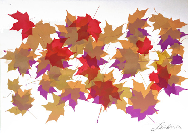 Autumn Leaves  Print Series by Lois Bender, Image 2.